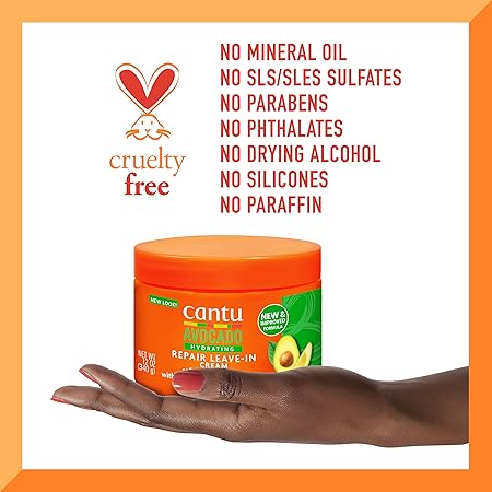 Cantu Avocado Hydrating Hair Masque for Natural Hair (340g)
