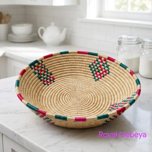 Mebli Kursi Gurage (Traditional Kitfo Serving Set & Base)