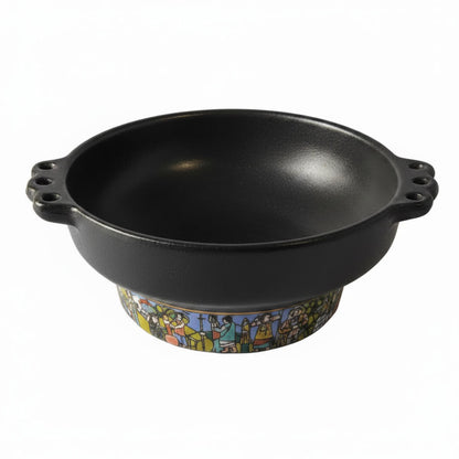 Authentic Handmade Taba - Medium/ የክትፎ ማቅረቢያ ሸክላ