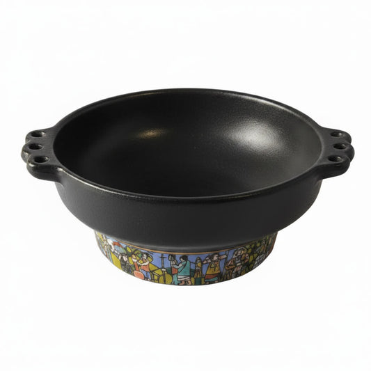Authentic Handmade Taba - Medium/ የክትፎ ማቅረቢያ ሸክላ