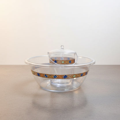 Transparent Melamin Wash Basin (የእጅ መታጠቢያ / Kusa / Basin).