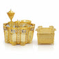 Luxury Gold and Silver Rekebot Coffee Ceremony Set (ረከቦት)
