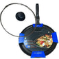 Non-Stick Injera & Crepe Pan with Domed Lid (28cm) – የእንጀራ / ባደላ መጥበሻ