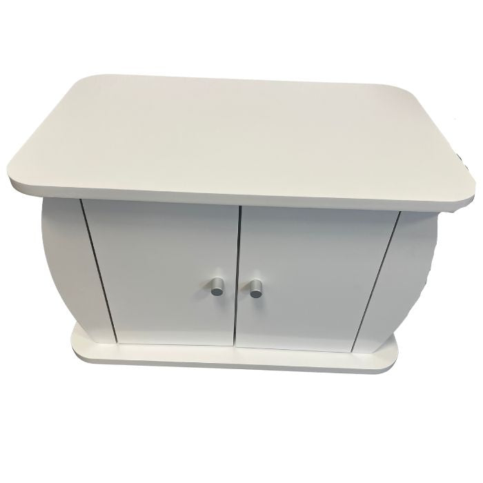 Classic White Wooden Rekebot Table Set & Stove Holder(ረከቦት)
