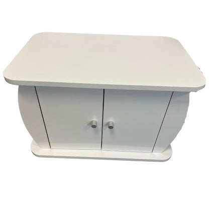 Classic White Wooden Rekebot Table Set & Stove Holder(ረከቦት)