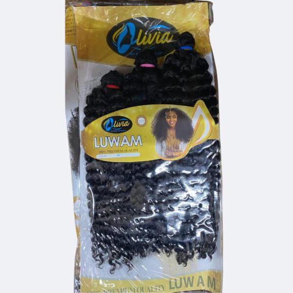Olivia "Luwam" Premium Synthetic Braid Extensions (350g)