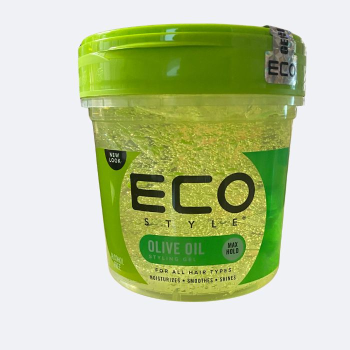 Eco Style Olive Oil Max Hold Styling Gel - Alcohol Free (473ml)