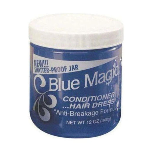 Blue Magic Originals Conditioner & Hair Dress - Classic Blue Jar (340g)