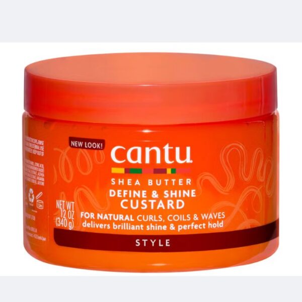 Cantu Shea Butter for Natural Hair Define & Shine Custard (340g)
