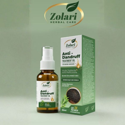 Zolari Anti-Dandruff & Anti-Schuppen Scalp Treatment Oil (30ml)