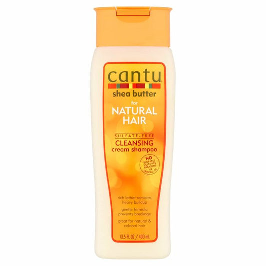 Cantu Shea Butter for Natural Hair Sulfate-Free Cleansing Cream Shampoo (400ml)