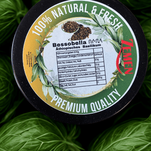 Bessobella (Premium Ethiopian Basil) – 100g / በሶቤላ