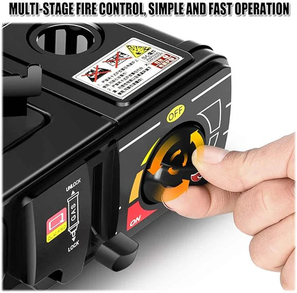 Portable 1-Burner Gas Stove (Gas-Kocher / Cooker)