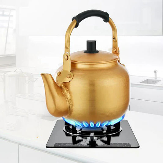 Heavy-Duty Aluminum Tea & Coffee Kettle (Massive 6L Capacity)