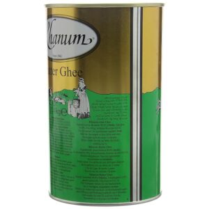 Khanum Butter Ghee 1000g (Pure Tesmi / ቅቤ)