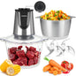 Royal Imperial Dual-Bowl Electric Food Processor – 500W (አትክልት ና ስጋ መፍጫ / መጥሃኒ)