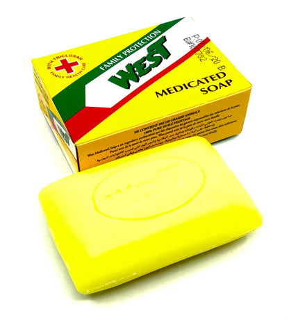 WEST Family Protection Medicated Soap Bar - Deep Cleansing (72g)