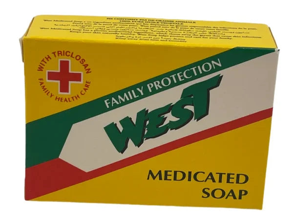 WEST Family Protection Medicated Soap Bar - Deep Cleansing (72g)