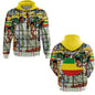 Hoodie with colorful design and 'Ethiopia' text on a white background
