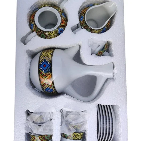 Luxury 23pcs Royal Porcelain Coffee Ceremony Set