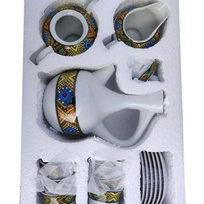 Luxury 23pcs Royal Porcelain Coffee Ceremony Set