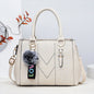 Zara Woven Leather Crossbody Bag