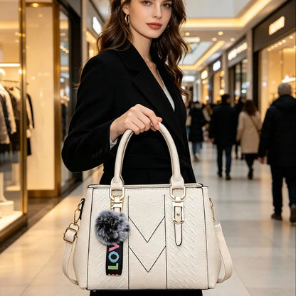 Zara Woven Leather Crossbody Bag