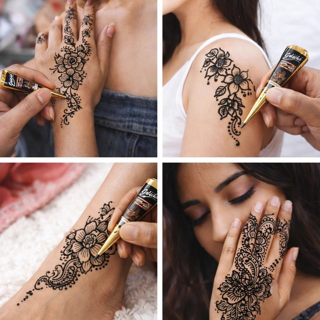 The Royal Silk™ Premium Artisan Henna Cones – ሂና