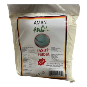 Premium Hilbet Flour Mix 1kg (Fava Bean & Fenugreek Blend / ሕልበት)