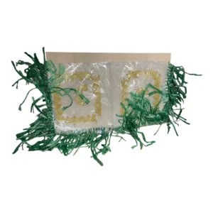 Coffee Ceremony Rug (Vibrant Green & Blue Buna - ቡና ምንጣፍ / ምንፃፍ)
