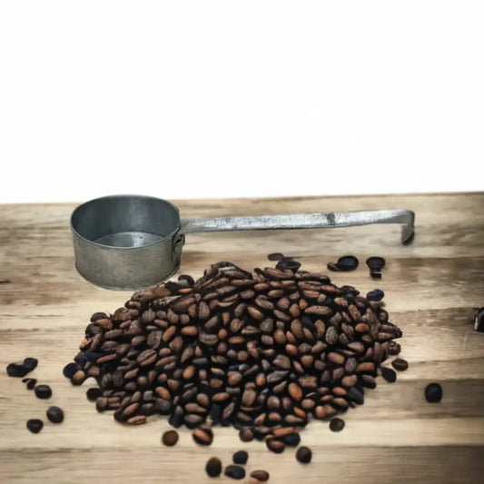 Traditional Handheld Coffee Roasting Pan (መንከሽከሽ)