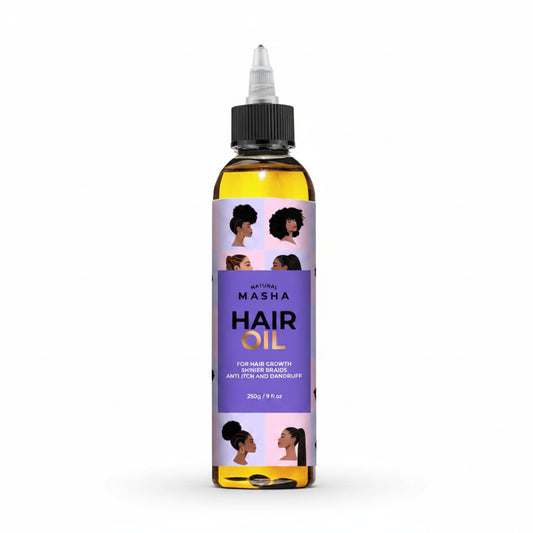 Masha Hyper-Nutritional Hair & Scalp Oil for Braids (260ml)