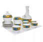 Luxury 23pcs Royal Porcelain Coffee Ceremony Set