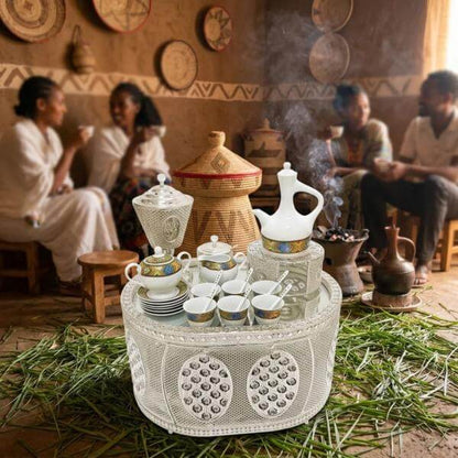Rekebot Ceremony Set_ Smart LED & Bluetooth 5-Piece (ረከቦት)