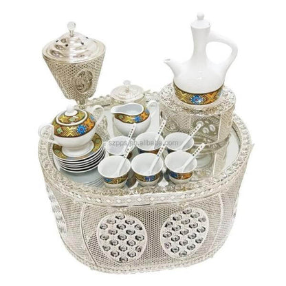 Rekebot Ceremony Set_ Smart LED & Bluetooth 5-Piece (ረከቦት)