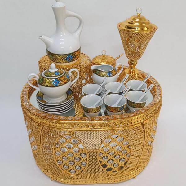 Rekebot Ceremony Set_ Smart LED & Bluetooth 5-Piece (ረከቦት)
