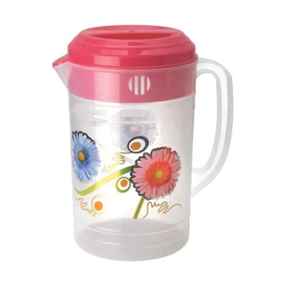 Shatterproof Clear Water Pitcher & Cup Set (1300ml / 220ml)
