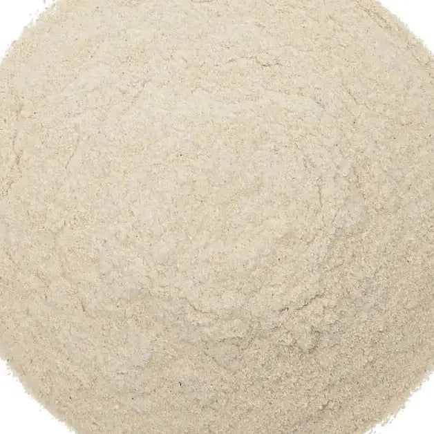 Close-up of a beige carpet with a round shape